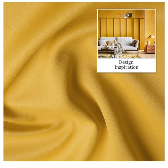 Beautiful Yellow Curtains - Picture 2 of 5